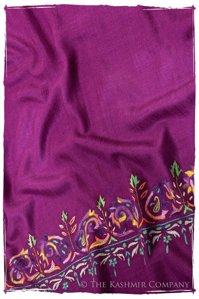 Orient Frontière Pourpre L'amour Soft Cashmere Scarf/Shawl