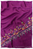Orient Frontière Pourpre L'amour Soft Cashmere Scarf/Shawl