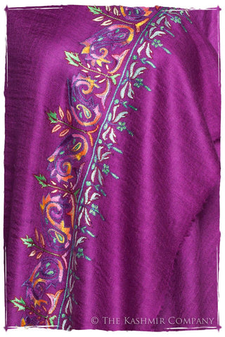 Orient Frontière Pourpre L'amour Soft Cashmere Scarf/Shawl