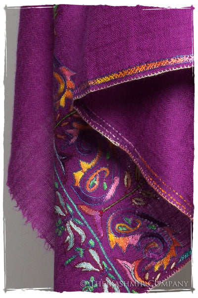 Orient Frontière Pourpre L'amour Soft Cashmere Scarf/Shawl