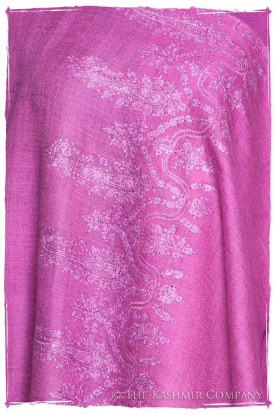 Bourgeon de Rose Frontière L'amour Soft Cashmere Scarf/Shawl