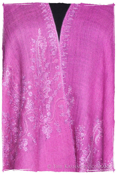 Bourgeon de Rose Frontière L'amour Soft Cashmere Scarf/Shawl