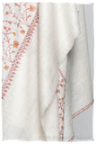 Ivoire de Jardin Frontière L'amour Soft Cashmere Scarf/Shawl
