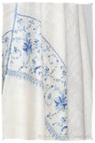 Jardin Bleu Frontière Ivoire L'amour Soft Cashmere Scarf/Shawl