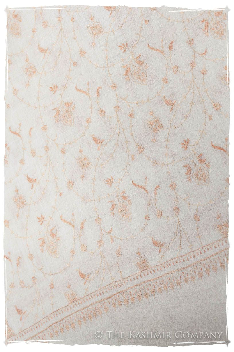 Tourmaline Jaune Jardin L'amour Soft Cashmere Scarf/Shawl