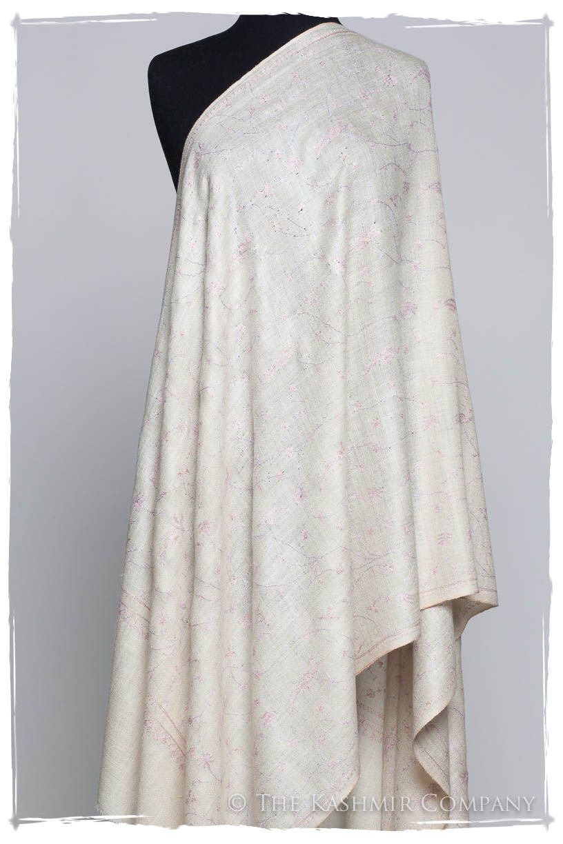 Joyaux de Lilac Paisley L'amour Soft Cashmere Scarf/Shawl