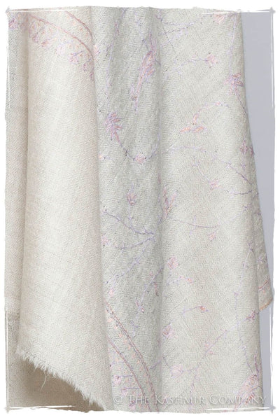 Joyaux de Lilac Paisley L'amour Soft Cashmere Scarf/Shawl