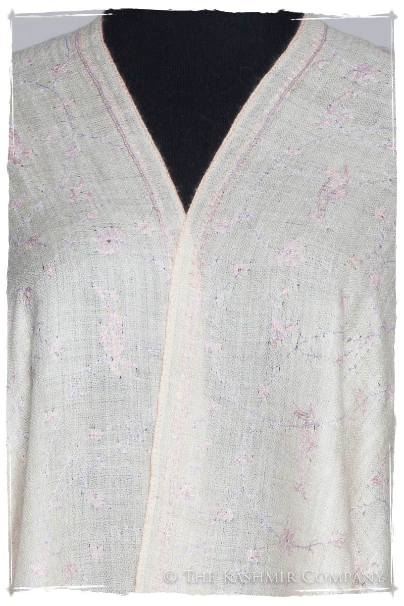 Joyaux de Lilac Paisley L'amour Soft Cashmere Scarf/Shawl