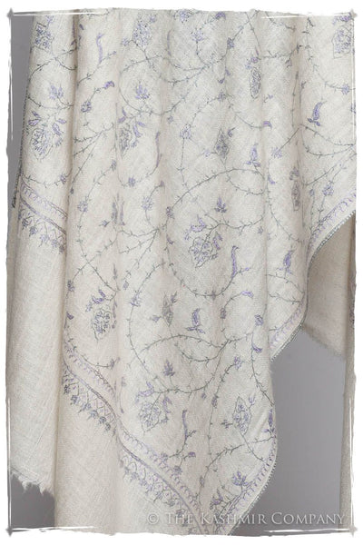 Joyau Lilac Glacée Jardin L'amour Soft Cashmere Scarf/Shawl