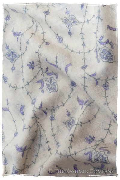 Joyau Lilac Glacée Jardin L'amour Soft Cashmere Scarf/Shawl