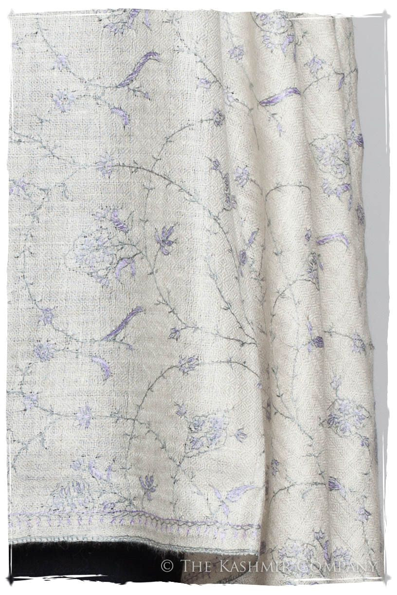 Joyau Lilac Glacée Jardin L'amour Soft Cashmere Scarf/Shawl