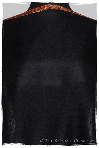 Frontière de Cuivre Noir L'amour Soft Cashmere Scarf/Shawl