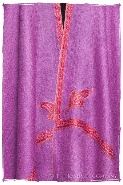 Frontière d'Iris Orchid L'amour Soft Cashmere Scarf/Shawl