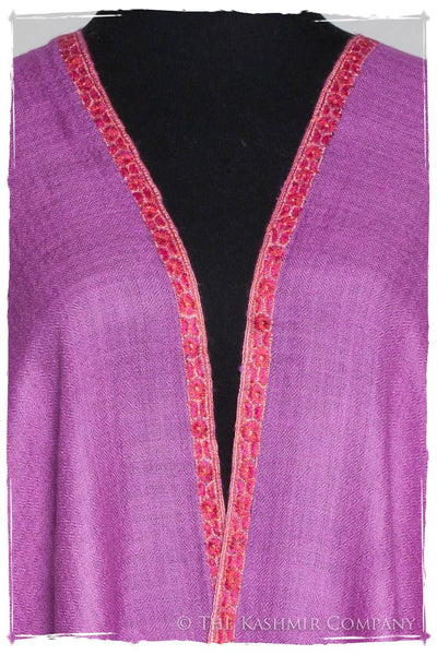 Frontière d'Iris Orchid L'amour Soft Cashmere Scarf/Shawl