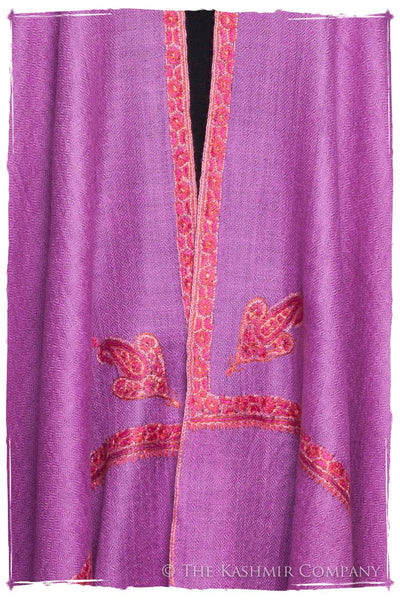 Frontière d'Iris Orchid L'amour Soft Cashmere Scarf/Shawl