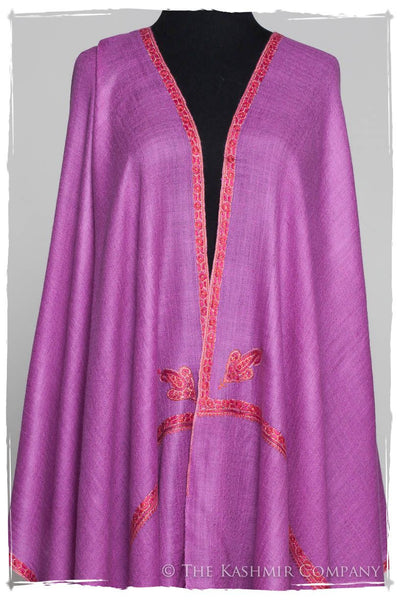 Frontière d'Iris Orchid L'amour Soft Cashmere Scarf/Shawl