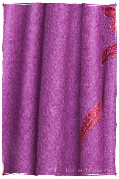 Frontière d'Iris Orchid L'amour Soft Cashmere Scarf/Shawl