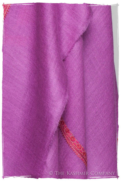 Frontière d'Iris Orchid L'amour Soft Cashmere Scarf/Shawl