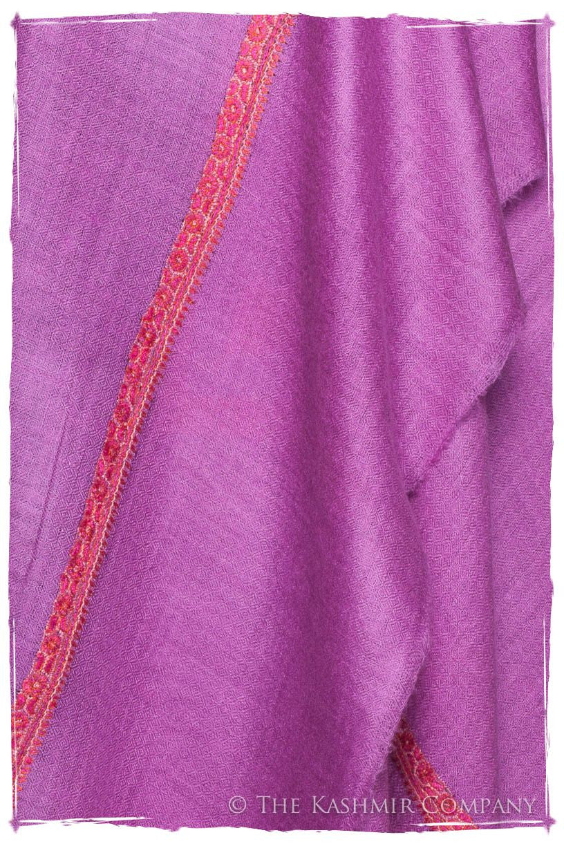 Frontière d'Iris Orchid L'amour Soft Cashmere Scarf/Shawl