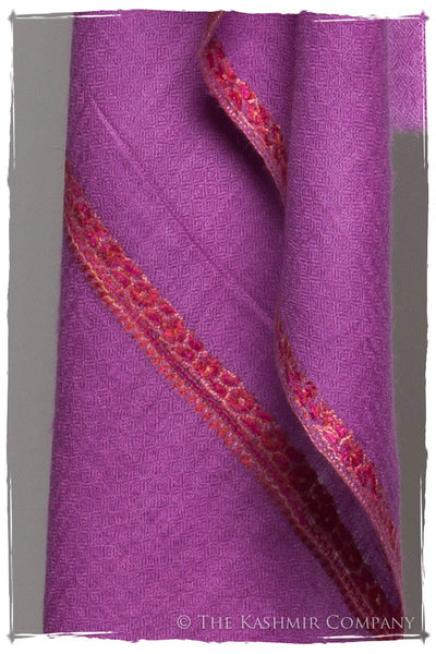 Frontière d'Iris Orchid L'amour Soft Cashmere Scarf/Shawl