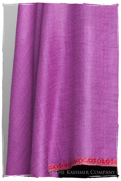 Frontière d'Iris Orchid L'amour Soft Cashmere Scarf/Shawl