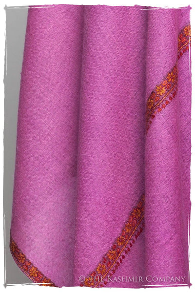 Frontière Rose de Fuschia L'amour Soft Cashmere Scarf/Shawl