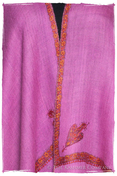 Frontière Rose de Fuschia L'amour Soft Cashmere Scarf/Shawl