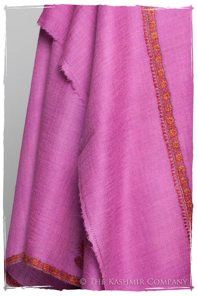 Frontière Rose de Fuschia L'amour Soft Cashmere Scarf/Shawl