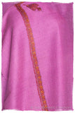Frontière Rose de Fuschia L'amour Soft Cashmere Scarf/Shawl