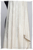 Pearl de Blanc Paisley L'amour Soft Cashmere Scarf/Shawl