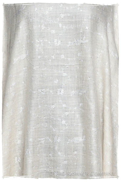 Pearl de Blanc Paisley L'amour Soft Cashmere Scarf/Shawl