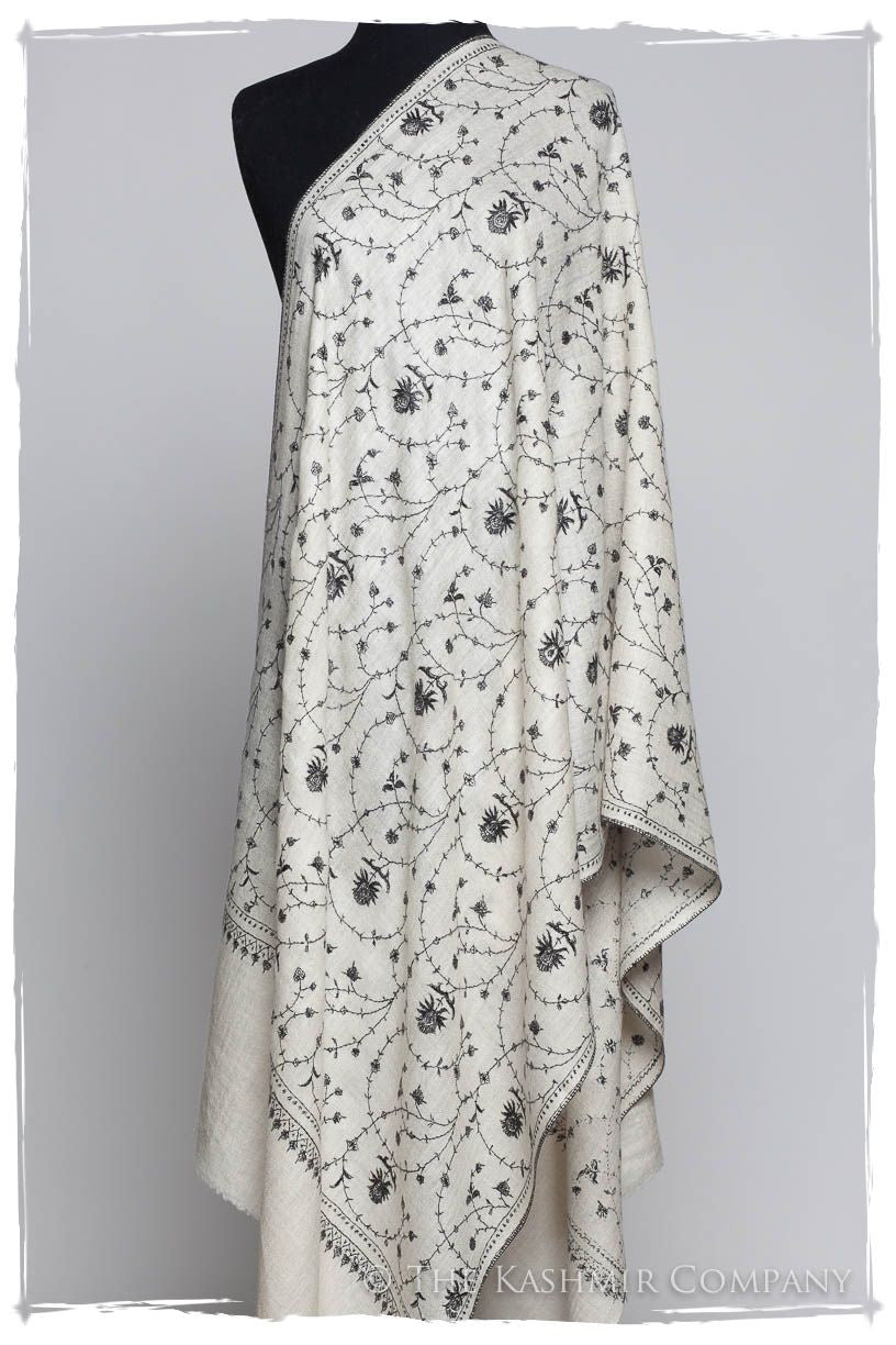 Clair de Lune Jardin L'amour Soft Cashmere Scarf/Shawl