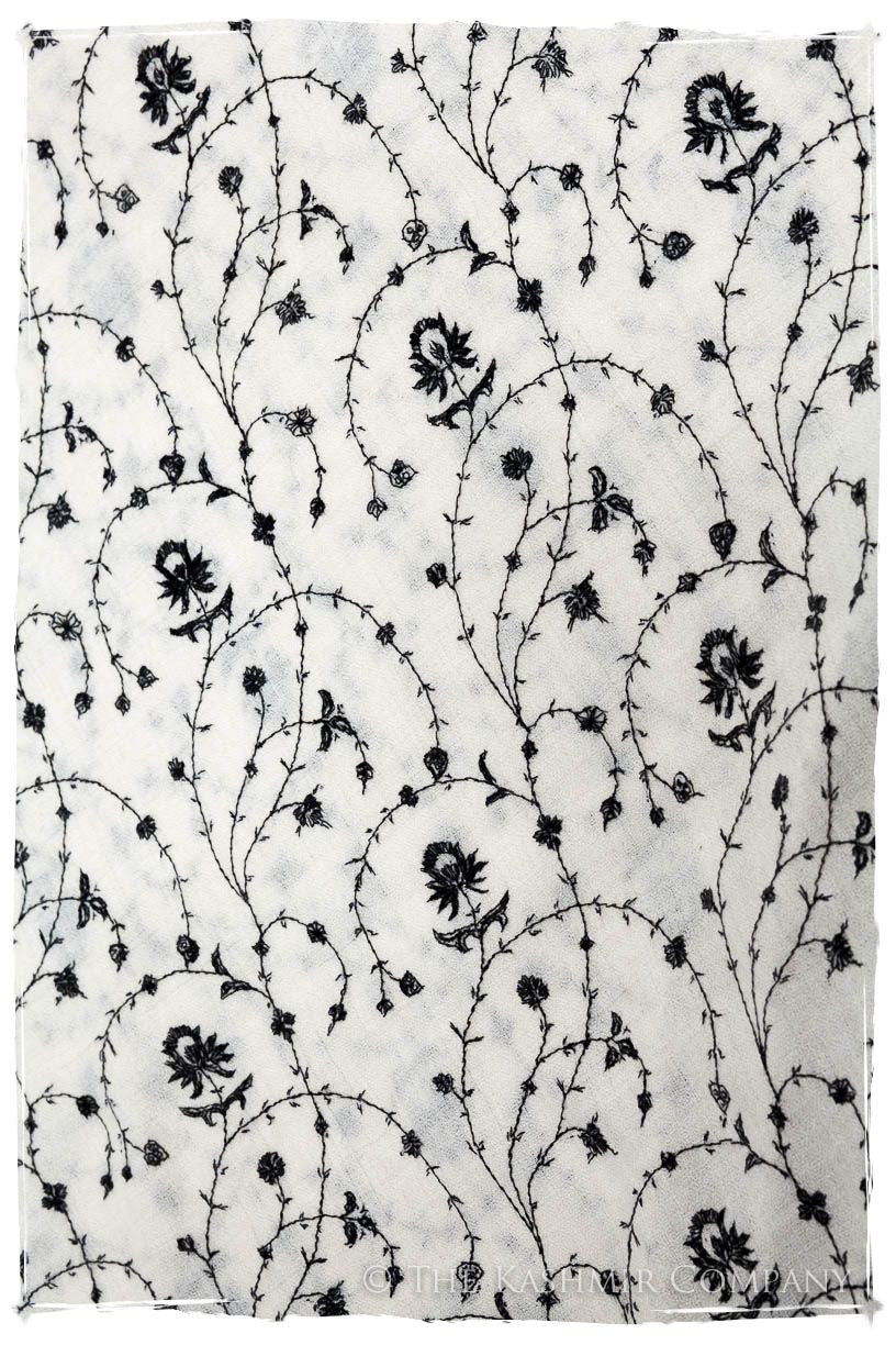 Clair de Lune Jardin L'amour Soft Cashmere Scarf/Shawl
