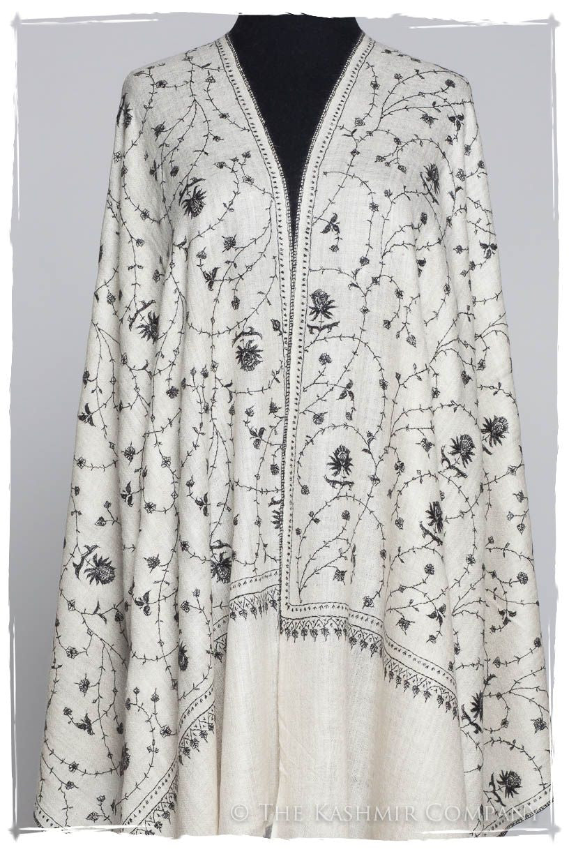 Clair de Lune Jardin L'amour Soft Cashmere Scarf/Shawl