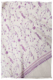 Lilac de Byzance Paisley L'amour Soft Cashmere Scarf/Shawl