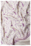 Lilac de Byzance Paisley L'amour Soft Cashmere Scarf/Shawl