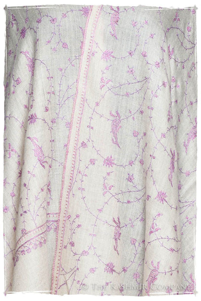 Lilac de Byzance Paisley L'amour Soft Cashmere Scarf/Shawl