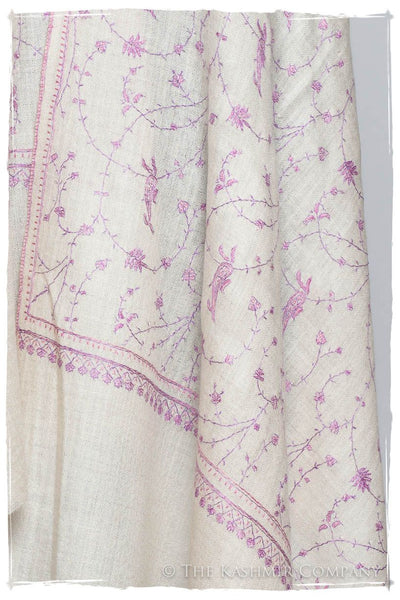 Lilac de Byzance Paisley L'amour Soft Cashmere Scarf/Shawl