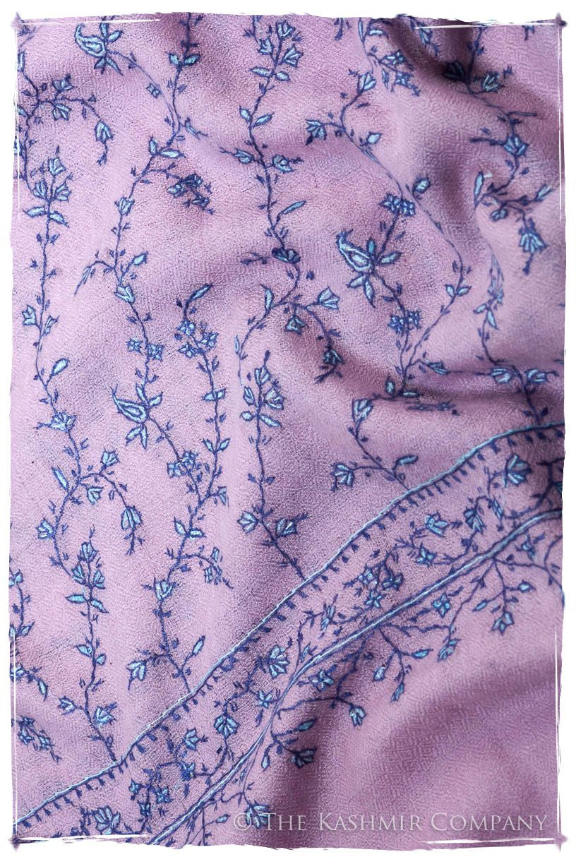 Bleu Pearl de Rose Mist L'amour Soft Cashmere Scarf/Shawl