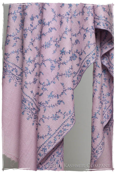 Bleu Pearl de Rose Mist L'amour Soft Cashmere Scarf/Shawl