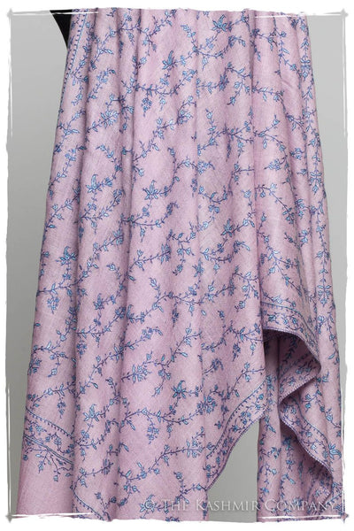 Bleu Pearl de Rose Mist L'amour Soft Cashmere Scarf/Shawl