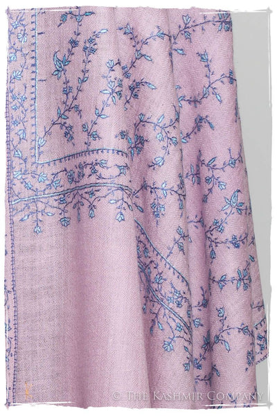 Bleu Pearl de Rose Mist L'amour Soft Cashmere Scarf/Shawl