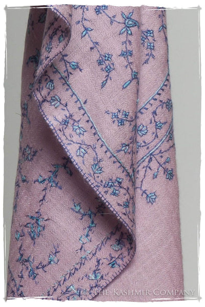 Bleu Pearl de Rose Mist L'amour Soft Cashmere Scarf/Shawl