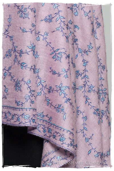 Bleu Pearl de Rose Mist L'amour Soft Cashmere Scarf/Shawl