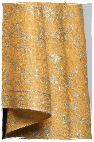 Aqua Vieux d'or L'amour Soft Cashmere Scarf/Shawl