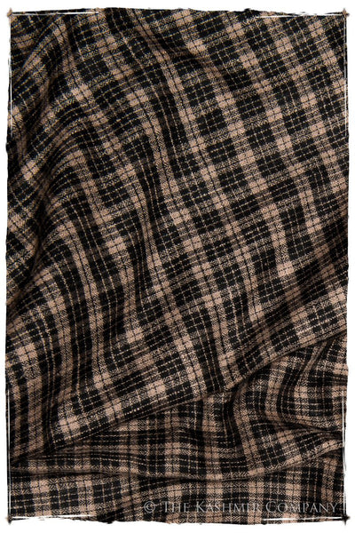 The Black Watch - Mens Handloom Pashmina Shawl