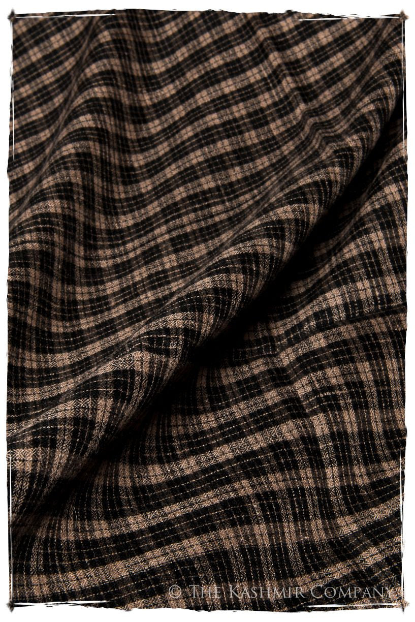 The Black Watch - Mens Handloom Pashmina Shawl