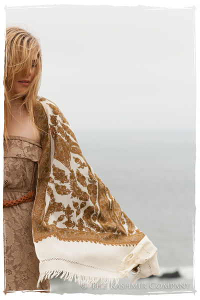 Rococo Vert Oro Palais Antiquaires Shawl