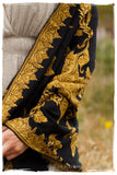 Frontiere des Feuilles Oro Shawl