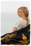 Oro Jaune d'amérique Royale Paisley Shawl